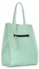 Kožené kabelka shopper bag Vittoria Gotti mätová V8622